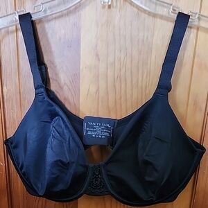 Vanity Fair Black Smooth Underwire Bra